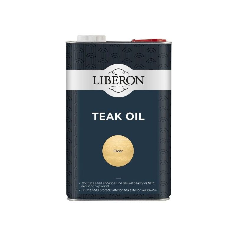 Liberon - Teak Oil - With uv Filters - 5 Litre