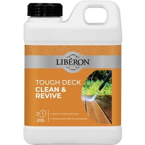 Liberon Tough Decking Cleaner and Reviver - 2 Litre
