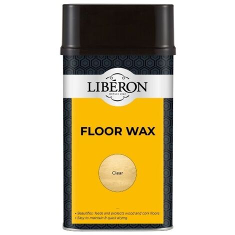 Liberon Wood & Cork Floor Wax - Feeds & Protects - 1 Litre