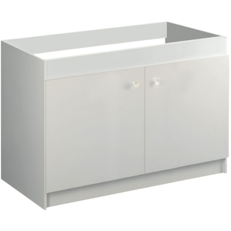 

Libertad bajo el fregadero en 120 cm - 2 puertas .