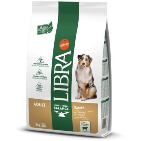 Libra Adult con Cordero Perros Adultos - Pienso para Perros de Cordero