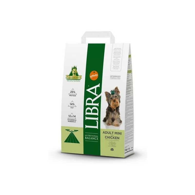 

Canine Adult Mini Pollo 8kg Pienso para perros - Libra