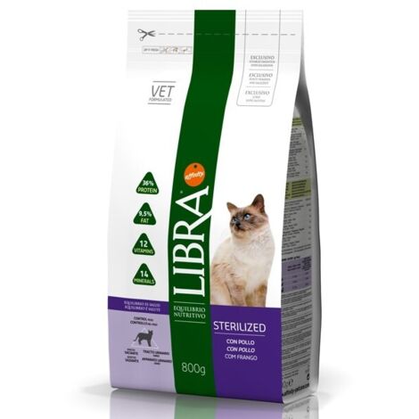 LIBRA CAT STERILIZED 1,5 KG.