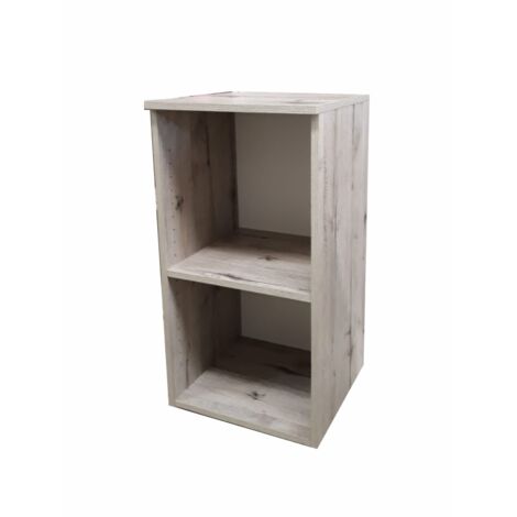 LIBRERIA 2 RIPIANI 60X28XH75CM ROVERE WELLINGTON C