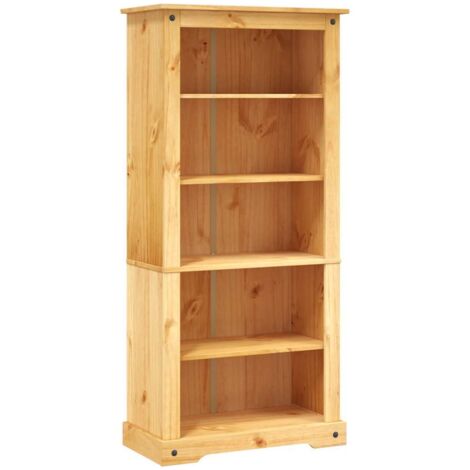 Libreria 5 Ripiani Pino Messicano Corona Range 80x40x170cm vidaXL