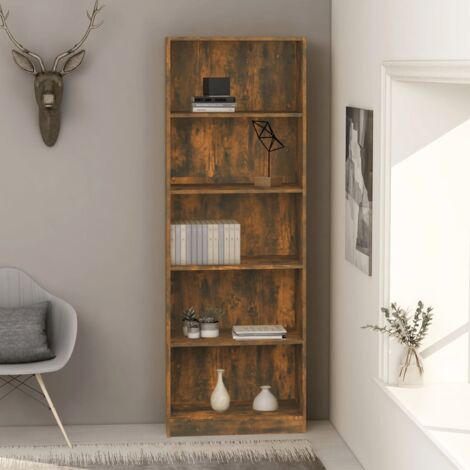 Libreria di Design Mobili Ufficio Scaffale in Legno 80x24x191 cm