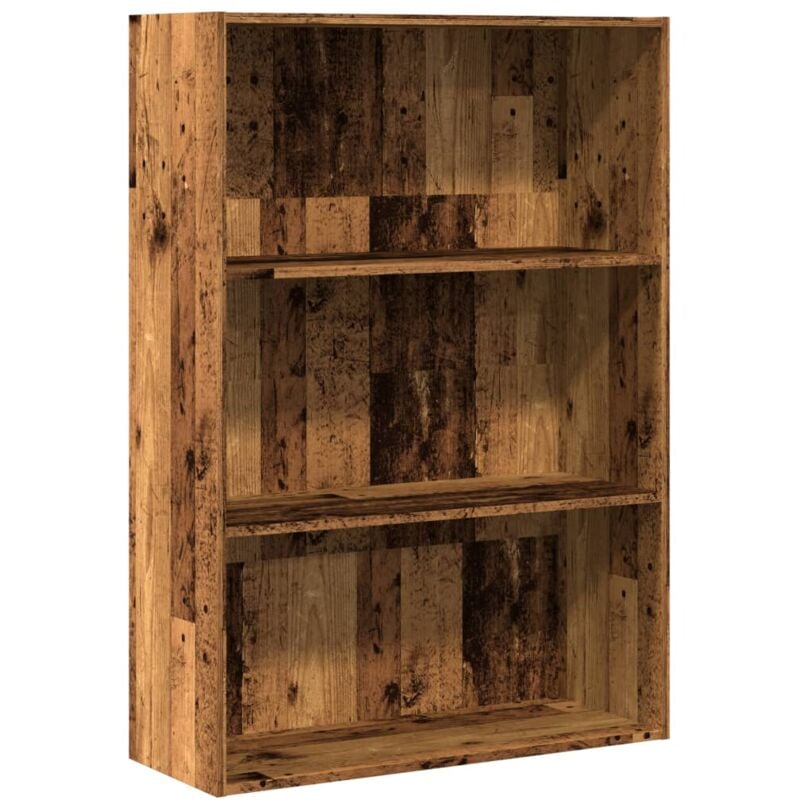 Libreria Legno Antico 80x30x114 cm in Legno Multistrato Vidaxl 628219