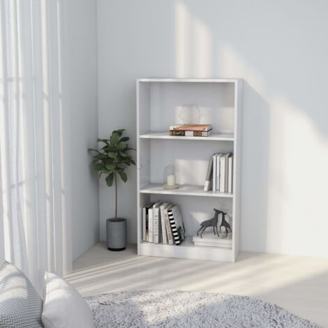 LIBRERIA MENSOLA ANGOLARE in legno moderna con 3 ripiani mensole da parete  EUR 49,90 - PicClick IT