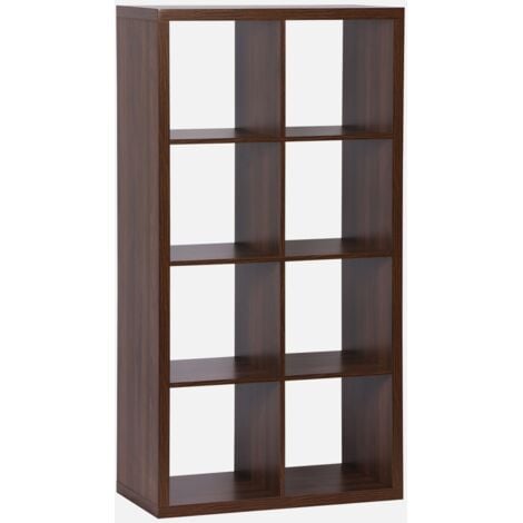 Libreria a 4 livelli con 8 scomparti