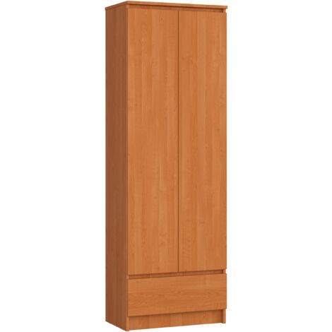 Libreria AKORD R60 Ontano 60 cm 2 ante 1 cassetto 60x35x180 cm