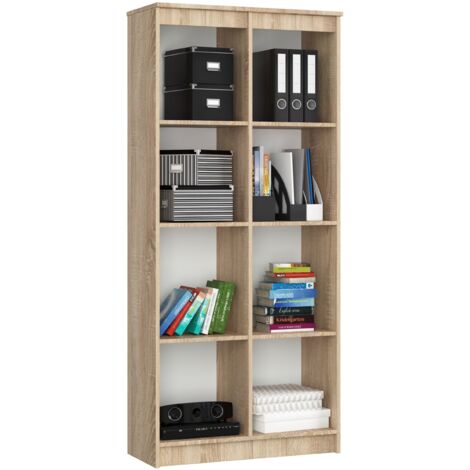 Libreria AKORD R80 Sonoma Quercia 80 cm 80x35x180 cm