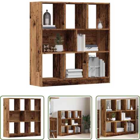 Libreria antica -  Libreria in Legno Antico 97,5x29,5x100 cm Legno Multistrato