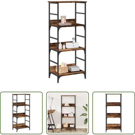 Libreria antica -  Libreria Legno Antico 50x33x117,5 cm in Legno Multistrato