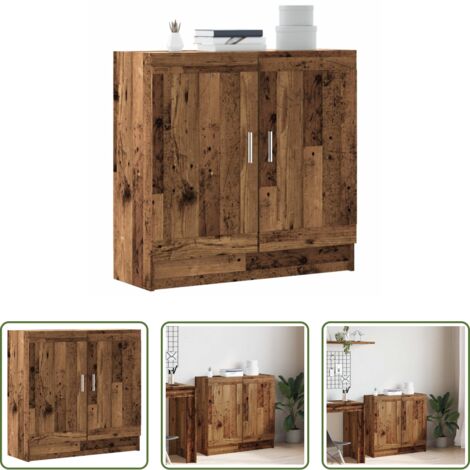 Libreria antica -  Libreria Legno Antico 82,5x30,5x80 cm in Truciolato