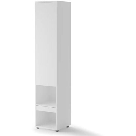 Libreria, armadio per letto BC-07 Bianco opaco
