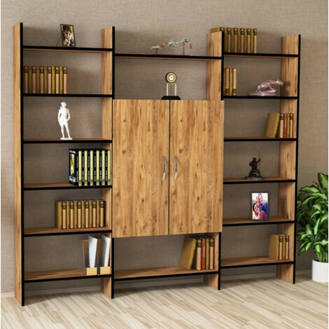 Librería-armario KALENDER 200 x 180 cm madera