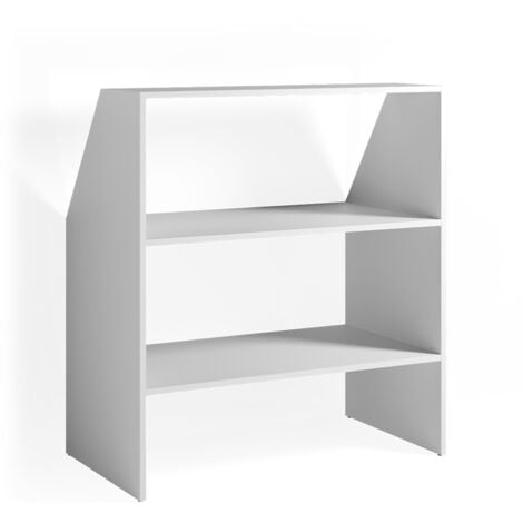 Libreria bambini , Bianco, 90 x 100 cm, Vicco