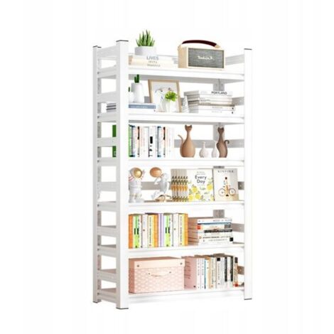 Libreria bianca 174x80x30 cm