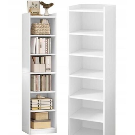 REBIKO Libreria, bianca 40x30x180 cm