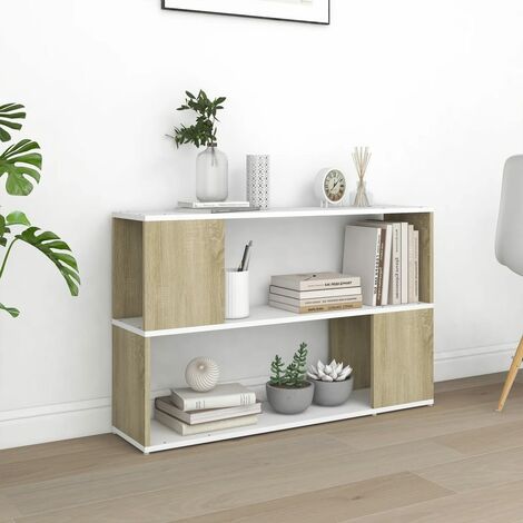 corridoio camera da letto Ejoyous Libreria da parete in legno bianco set di 3 mensole da parete in plastica laccata studio per soggiorno 