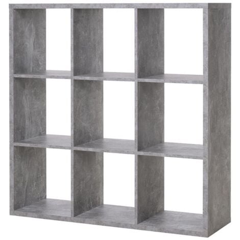 Libreria cubi divisorio Max9 colore beton