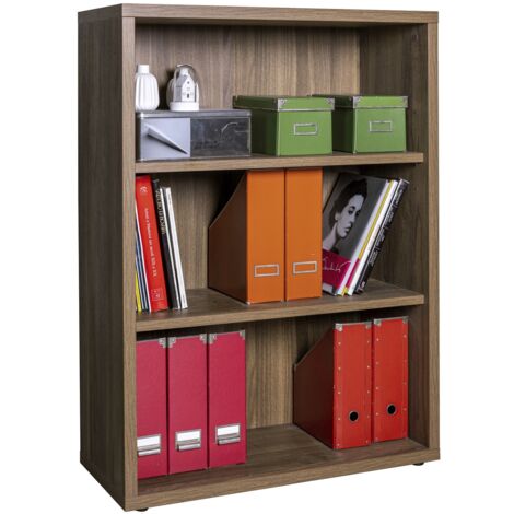 LIBRERIA DAVINCI 81,5X35,5XH112CM NOCE BRERA