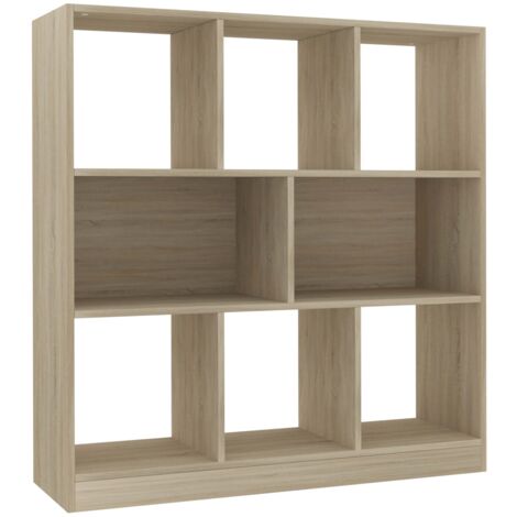Librería de aglomerado color roble Sonoma 97,5x29,5x100 cm
