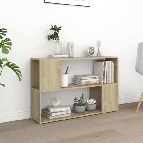 Librería de madera contrachapada roble  100x24x63 cm