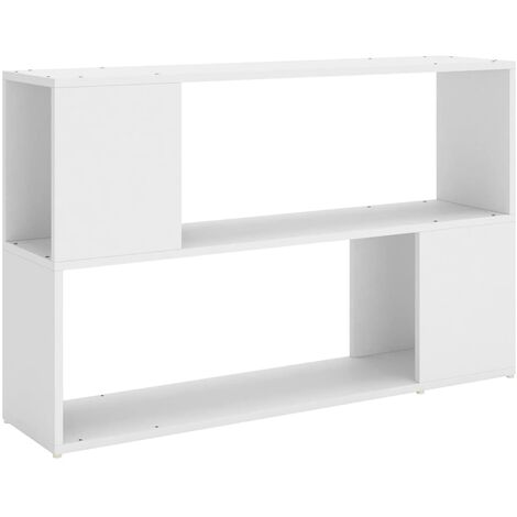 Libreria Bassa Design Moderna Scaffale 5 Ripiani 80X20X50Cm Casa Ufficio  Beige