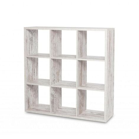 LIBRERIA - 8 CUBI - 22 X 72 X 182 CM - BIANCO