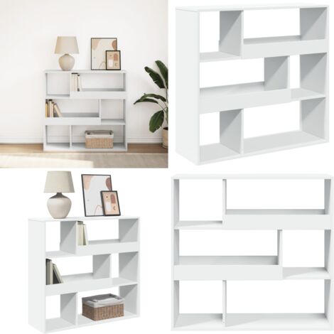 Libreria/Divisorio Bianco 100x33x94,5 cm - Divisorio - Truciolato
