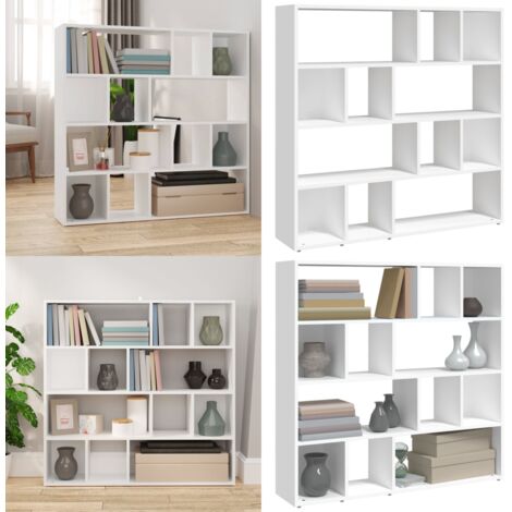 Libreria/Divisorio Bianco 105x24x102 cm - Scaffale - Divisore