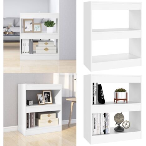 Libreria/Divisorio Bianco 60x30x72 cm - Divisorio - Scaffale