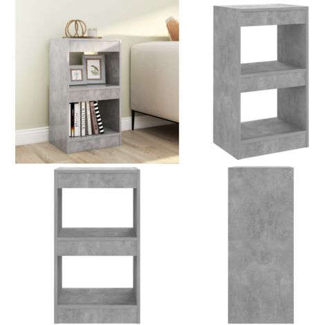 Libreria/Divisorio Grigio Cemento 40x30x72 cm - Divisorio - Arredamento