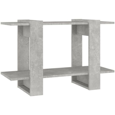 Libreria/Divisorio Grigio Cemento 80x30x51 cm vidaXL