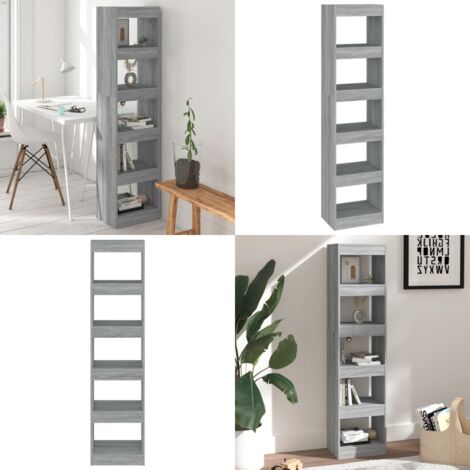 Libreria/Divisorio Grigio Sonoma 40x30x166 cm - Divisorio - Arredamento