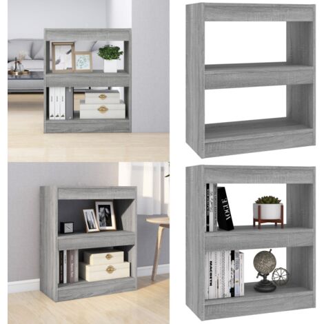 Libreria/Divisorio Grigio Sonoma 60x30x72 cm - Divisorio - Scaffale