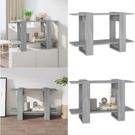 Libreria/Divisorio Grigio Sonoma 80x30x51 cm - Divisorio - Arredamento