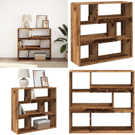 Libreria/Divisorio Legno Antico 100x33x94,5 cm - Libreria antica - Libreria con scomparti