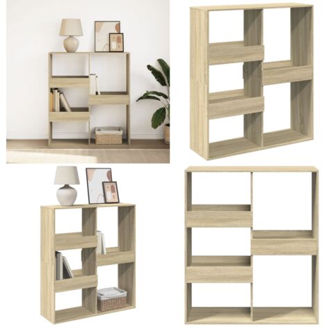 Libreria/Divisorio Rovere Sonoma 100x33x115 cm - Scaffale - Divisorio