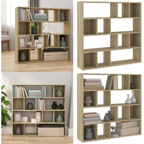 Libreria/Divisorio Rovere Sonoma 105x24x102 cm - Scaffale - Divisorio