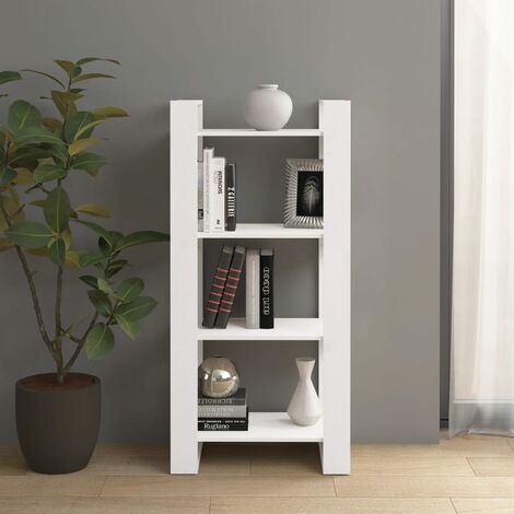 Maison Exclusive - Libreria Grigia 80x35x183 cm in Legno Massello