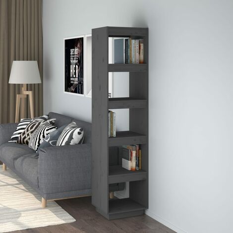 Maison Exclusive - Mobili Porta CD 2pz Grigio Sonoma 21x16x93,5 Legno  Multistrato