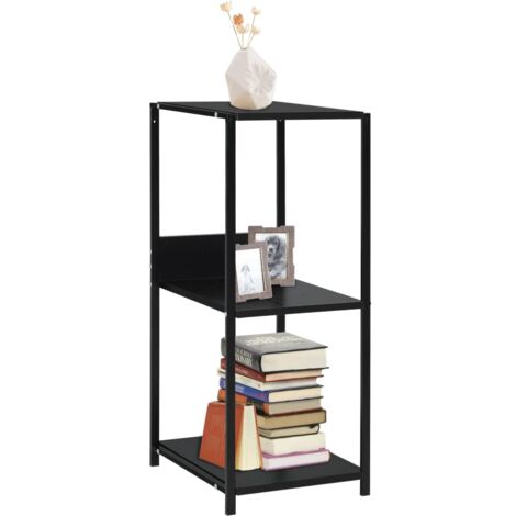 Libreria Dritta Piccola Nera ideale per qualsiasi spazio