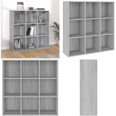 Libreria Grigio Sonoma 98x29x97,5 cm - Libreria moderna - Libreria in legno