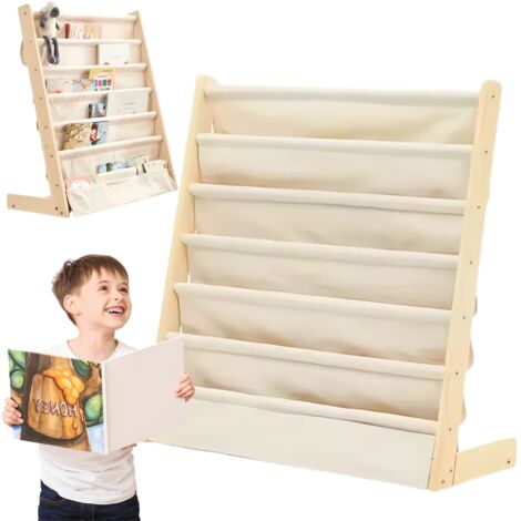 LIBRERIA IN LEGNO, LARGHEZZA 75 CM [REGAL2]