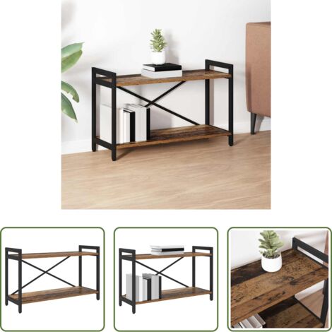 Libreria industriale -  Libreria Legno vecchio 40 x 30 x 85 cm Legno multistrato