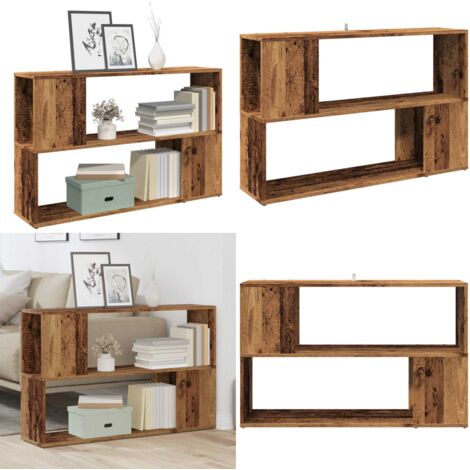 Libreria Legno Antico 100x24x63 cm in Truciolato - Libreria moderna - Libreria decorativa