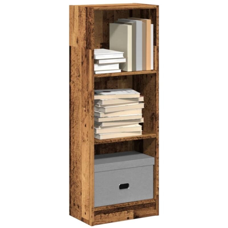 Libreria Legno Antico 40x24x109 cm in Truciolato