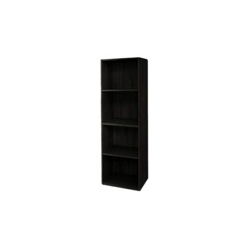 Your Self - Libreria mensole Scaffale casa ufficio soggiorno Desing Moderno di colore Nero - cm 40x29x132